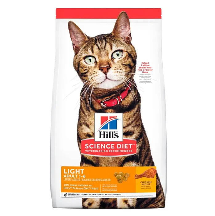 Comida Para Gatos Hills Adult Light 16 Lb