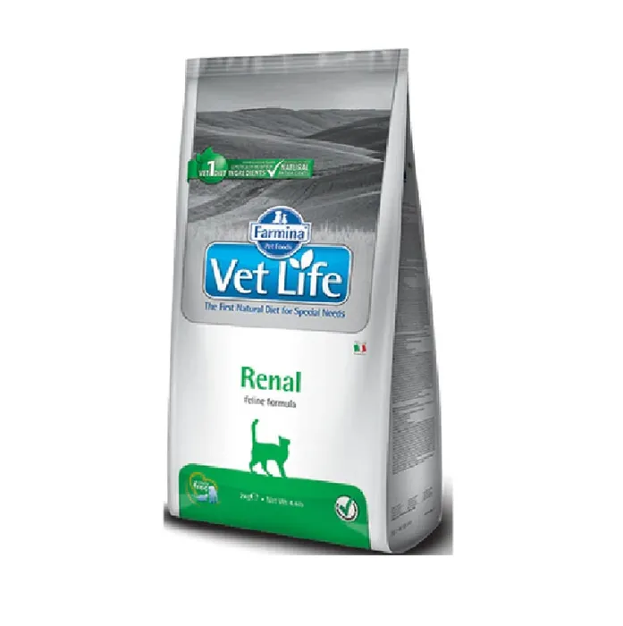 Comida Para Gatos Vet Life Feline Renal 2 Kg