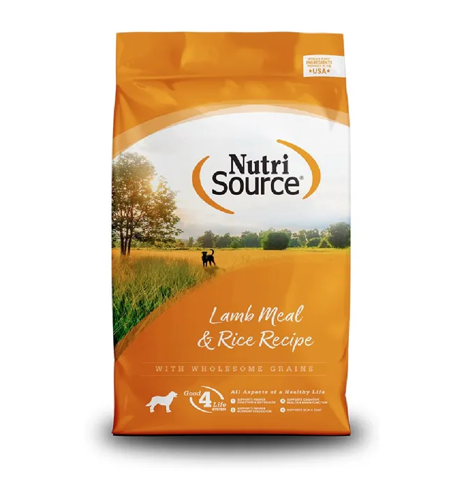 Comida Para Perros Nutrisource Lamb Meal & Rice 13,6 Kg