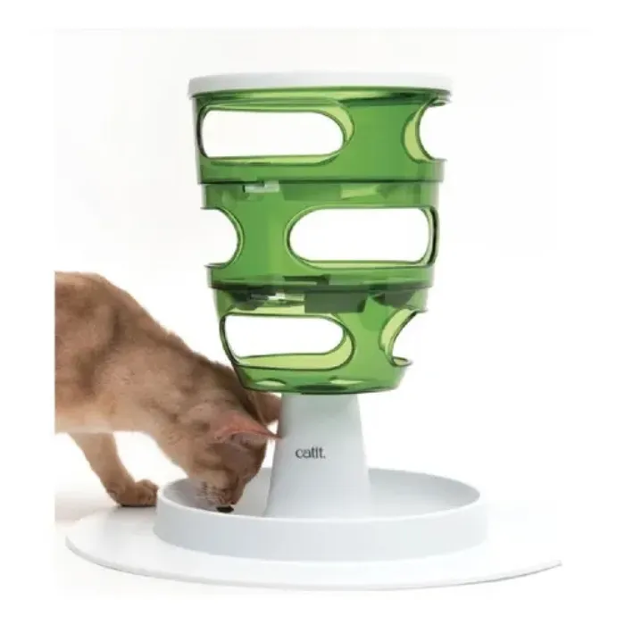 Comedero Interactivo Para Gatos Catit Torre De Alimentación