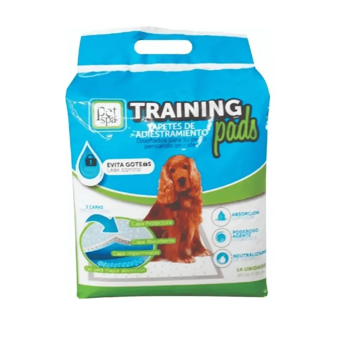 Tapetes Para Perro Trainning Pads Tradicional 14 Unidades