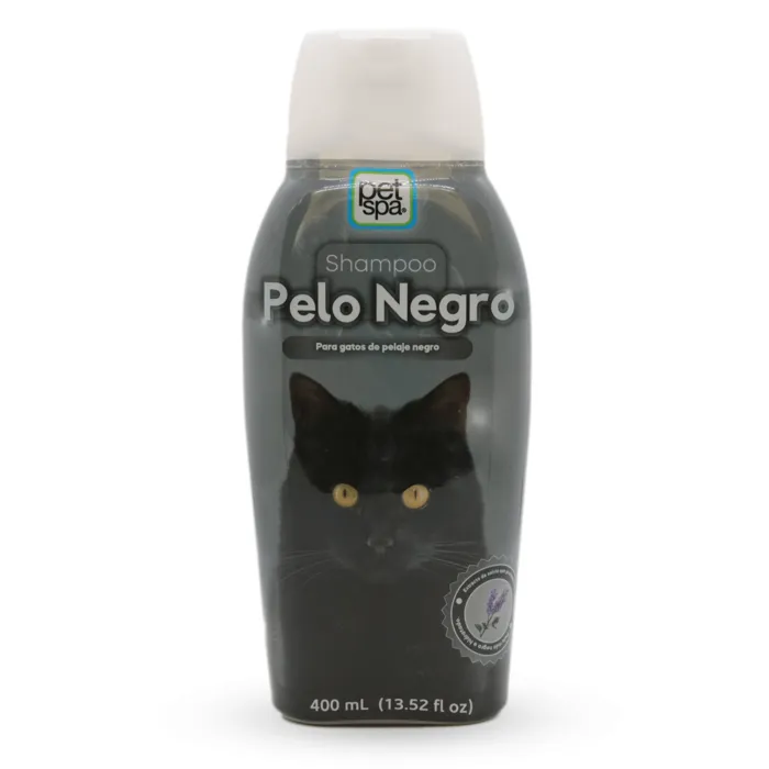 Shampoo Pet Spa Para Gatos Pelo Negro 400 Ml