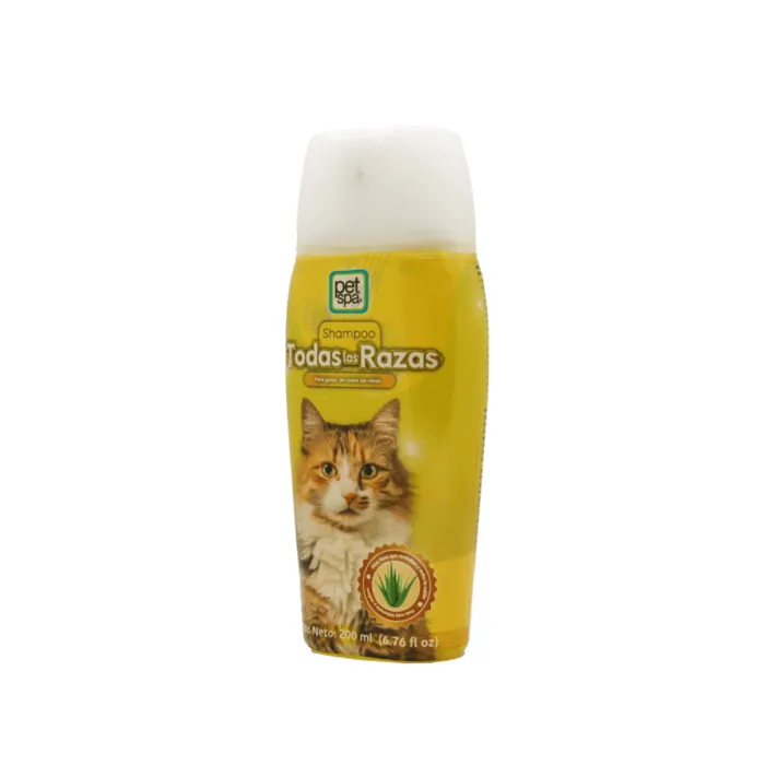 Shampoo Gatos Todas las Razas 200 Ml