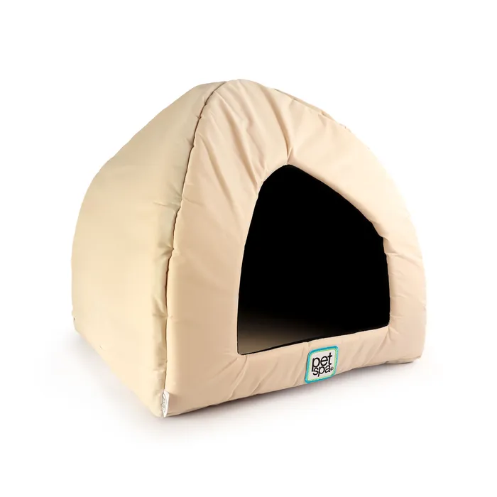 Cama Pet Spa Tipo Iglu 45x45x45 Beige