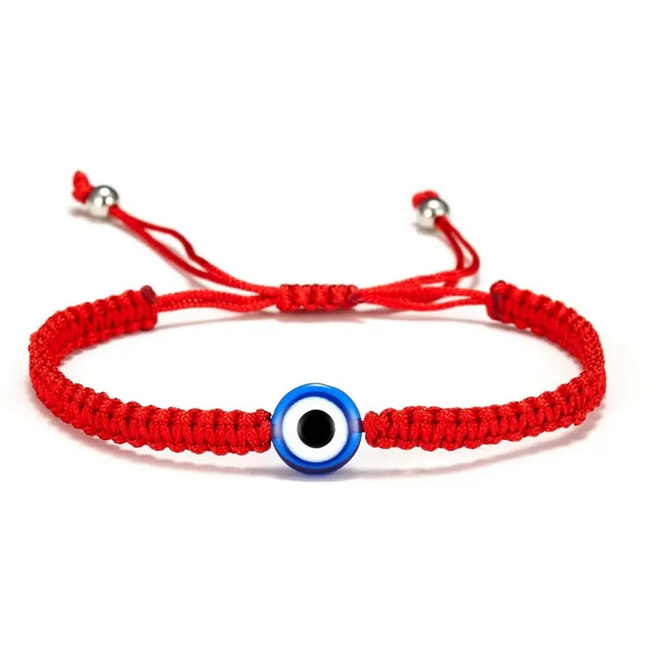 Pulsera Ojo Turco Proteccion Tejida + Estuche 