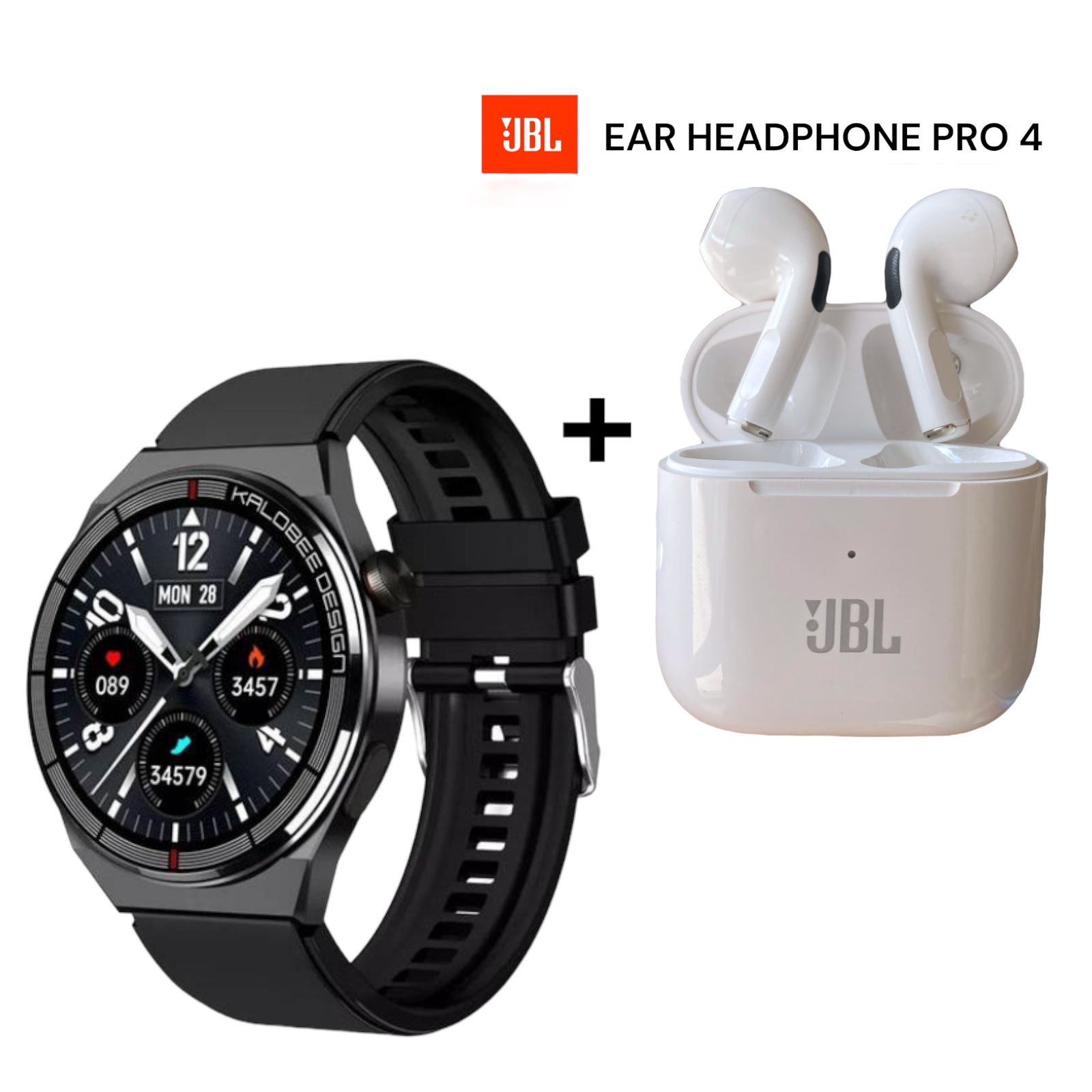 Reloj Inteligente SK18 Mobula Smartwatch + Audífonos JBL 