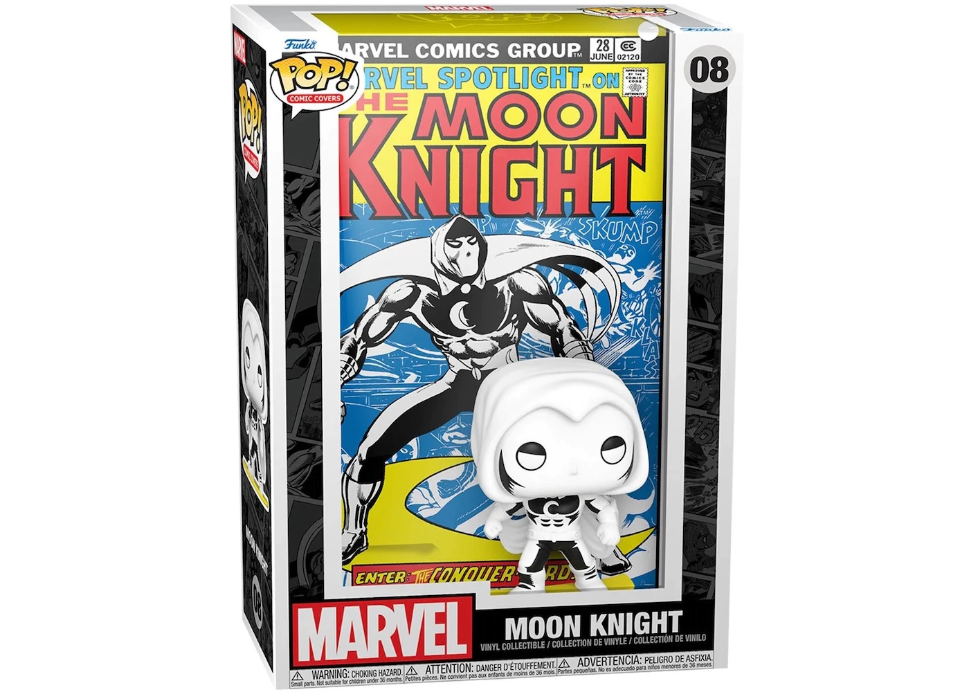 Funko Pop Comic Covers Marvel - Moon Knight # 08