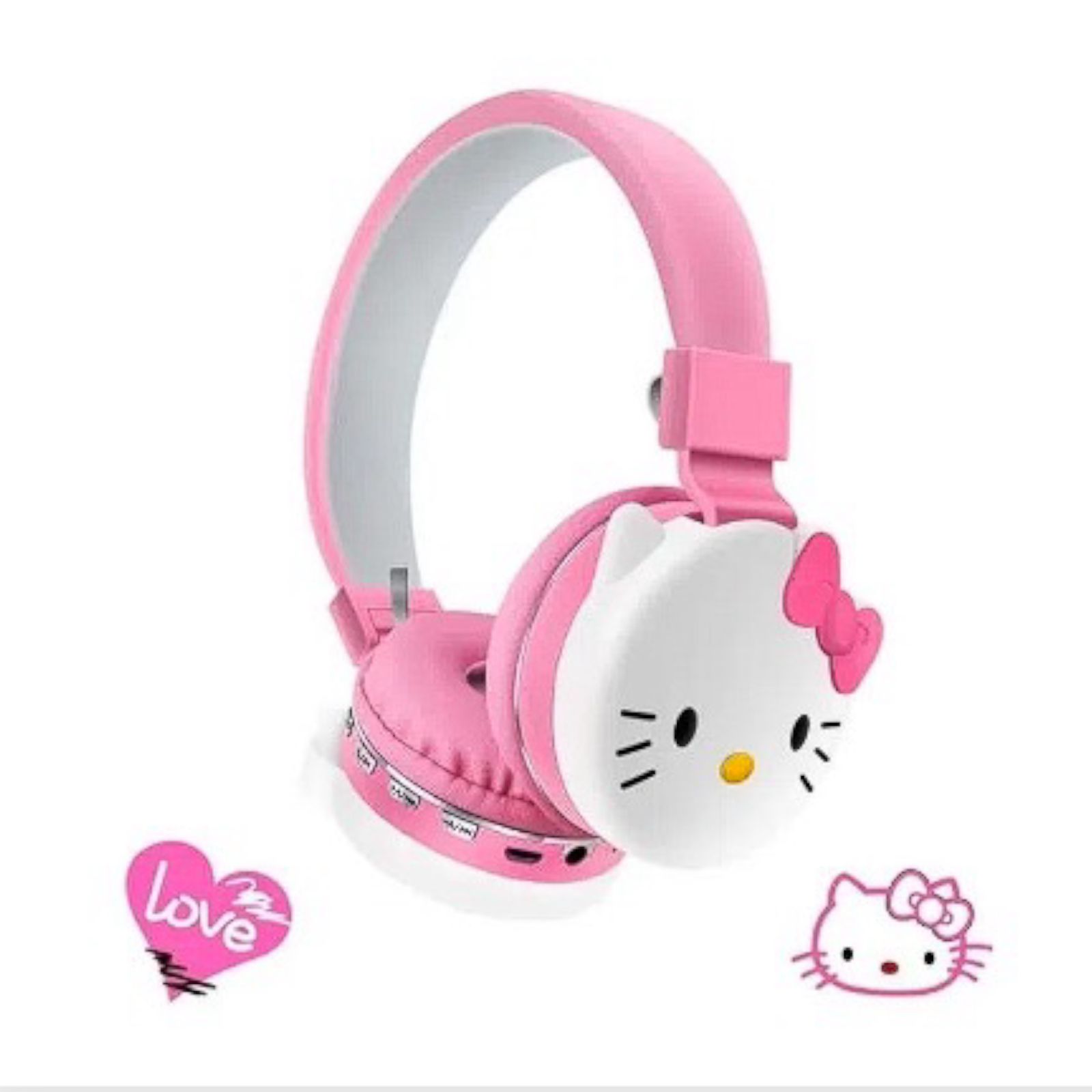 Audífonos Diadema Bluetooth Hello Kitty
