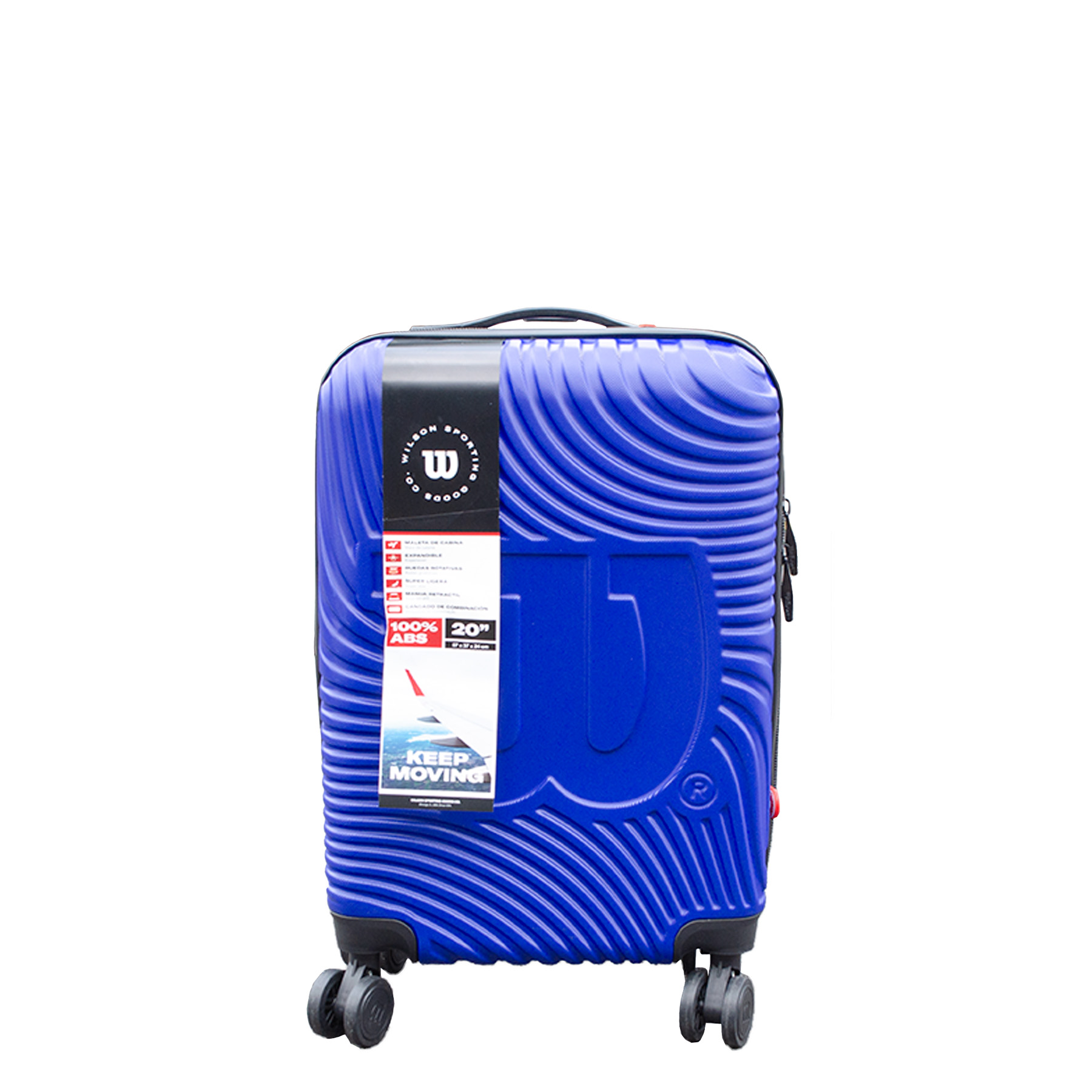 Maleta De Viaje Wilson Tokio 20 Pulgadas Carry On Azul