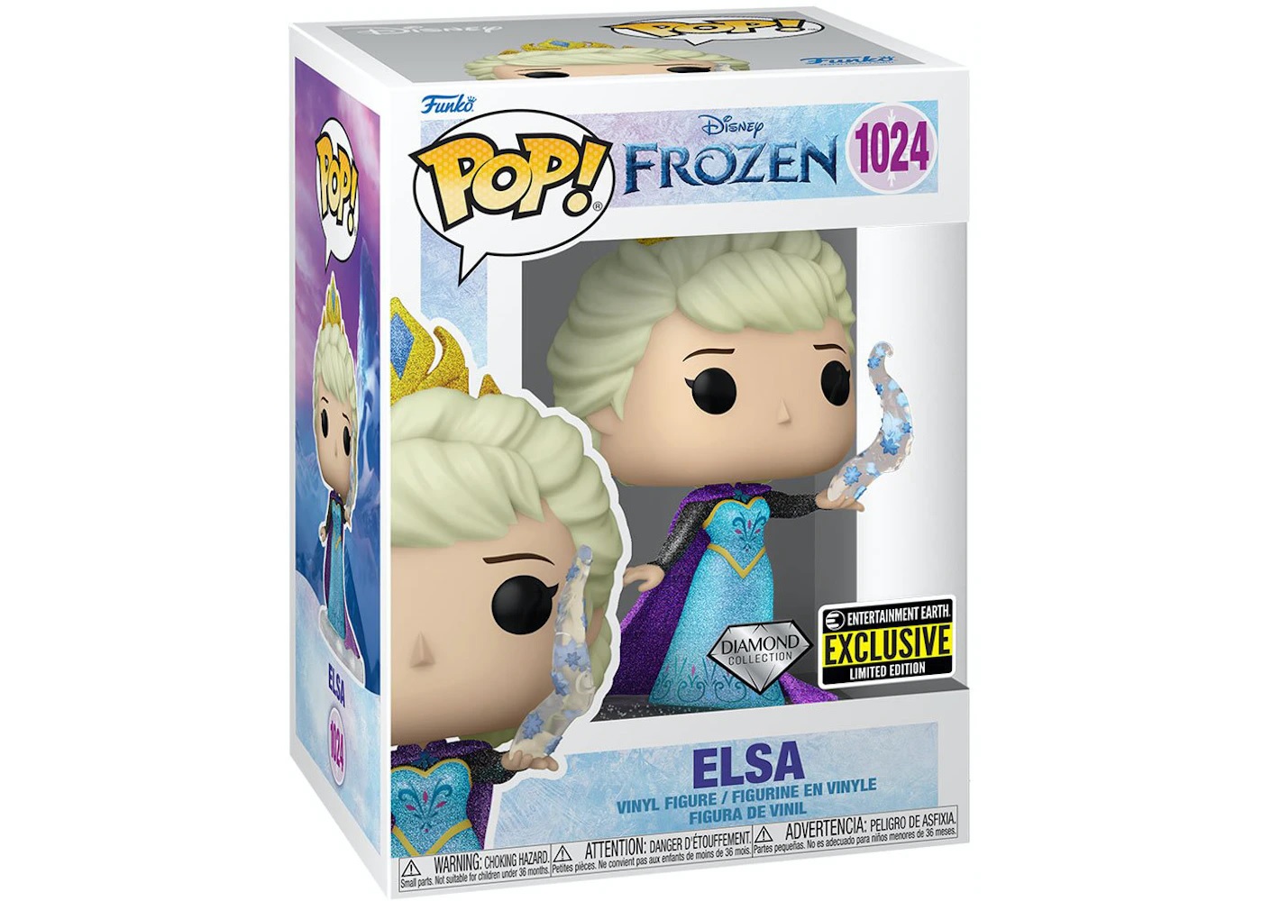 Funko Pop Disney Frozen - Elsa Diamond Exclusive # 1024
