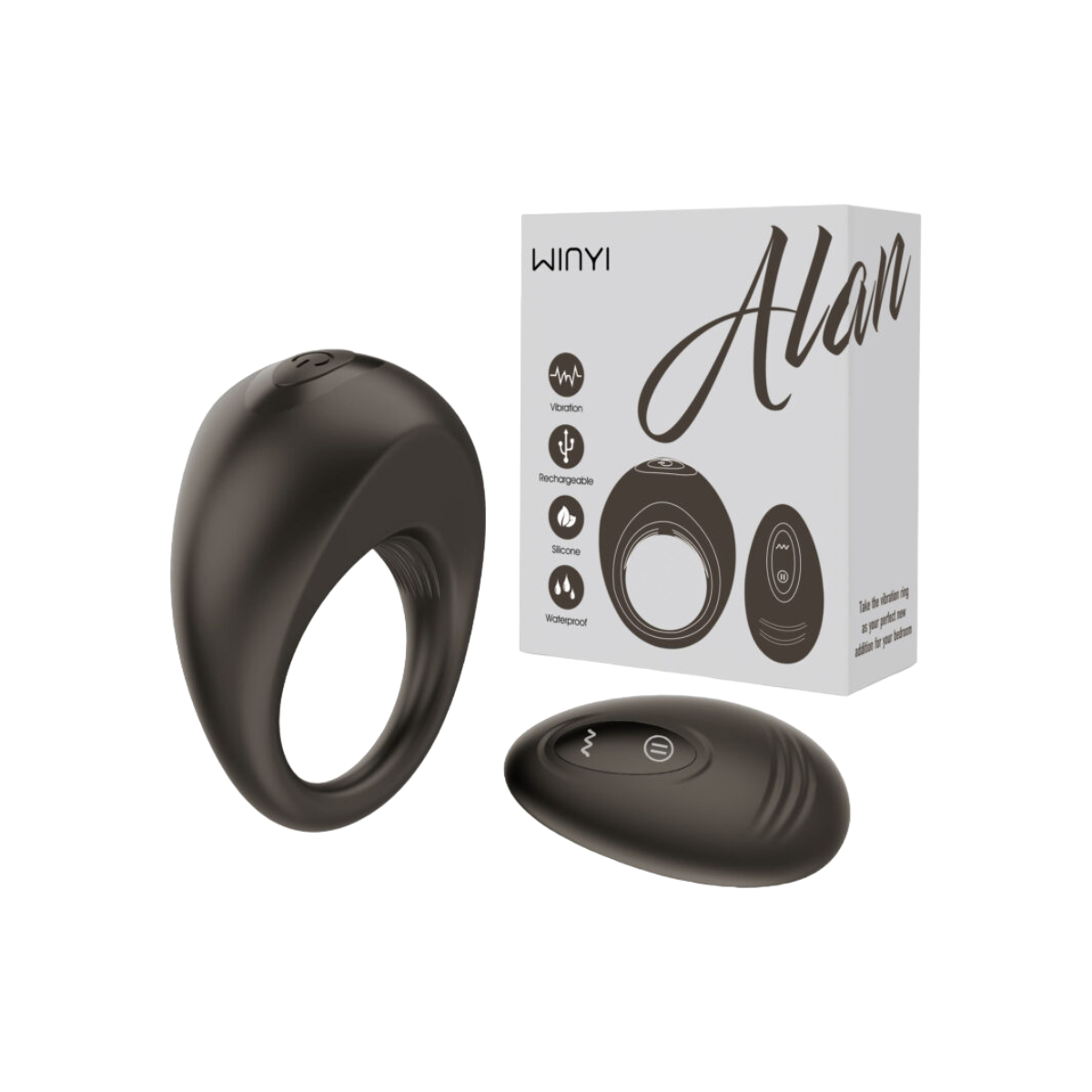 Anillo Vibrador A Control Remoto Alan Winyi