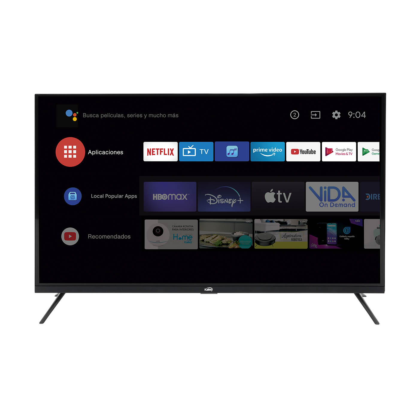  Televisor TV KALLEY 32 Pulgadas 81 cm ATV32HDW HD LED Smart TV Android