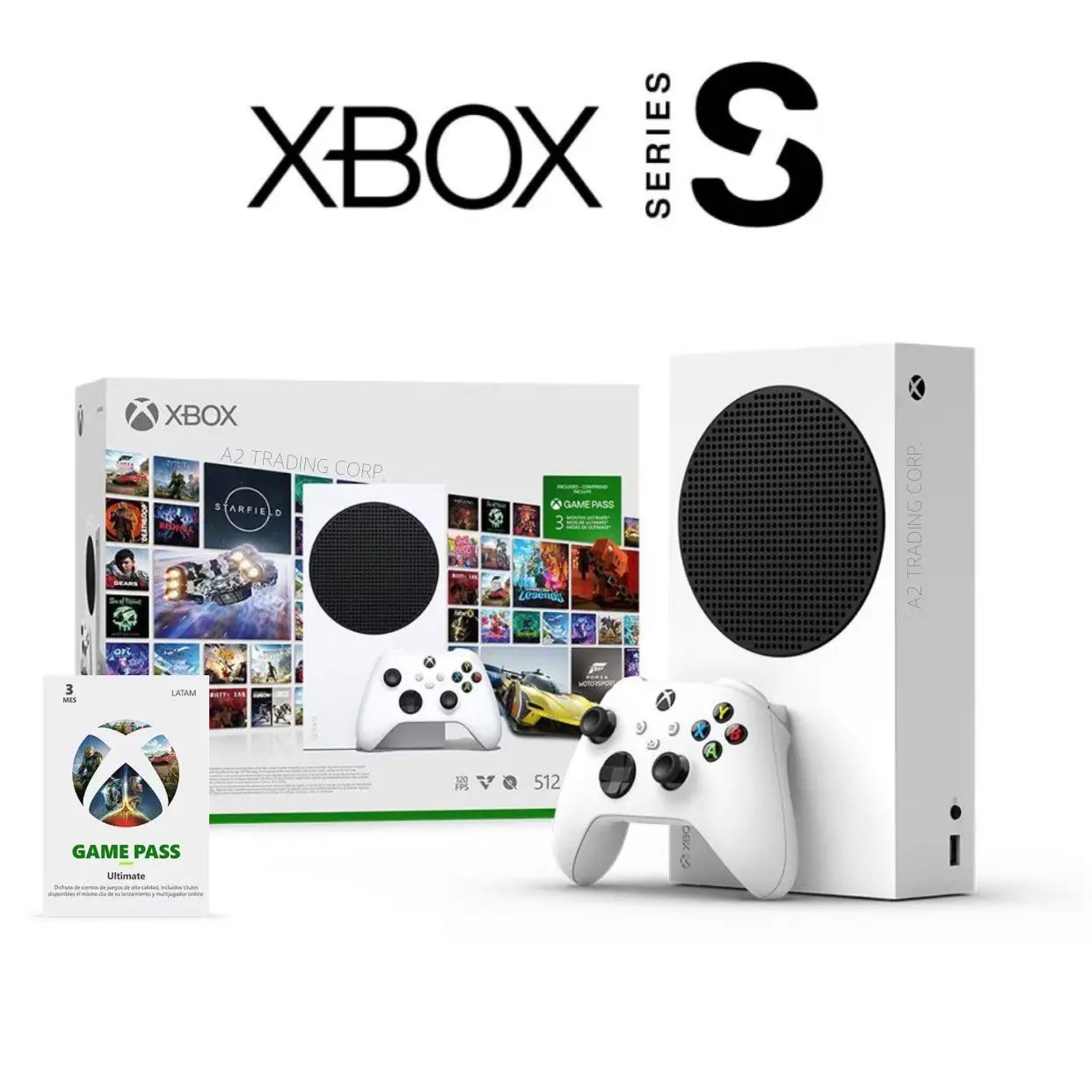 Xbox Series S + Edicion GAME PASS 3 Meses + Garantia 1 Año