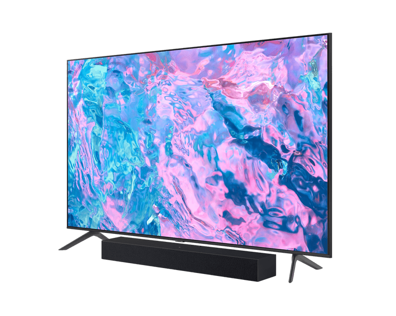 Combo TV Crystal UHD Samsung UN50CU7000 Barra HW-C400
