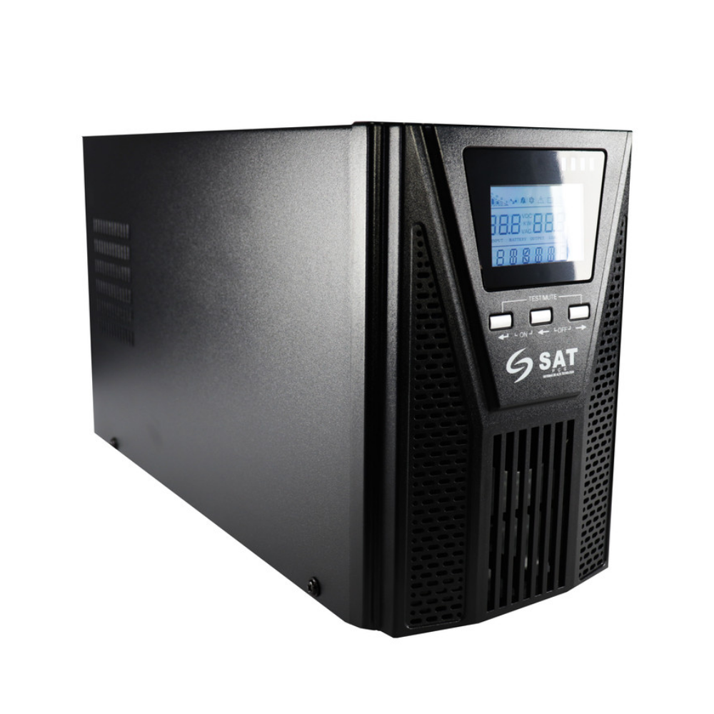 Ups Online Monofasica Sat Uol1000lcd 120v 1000va/900w