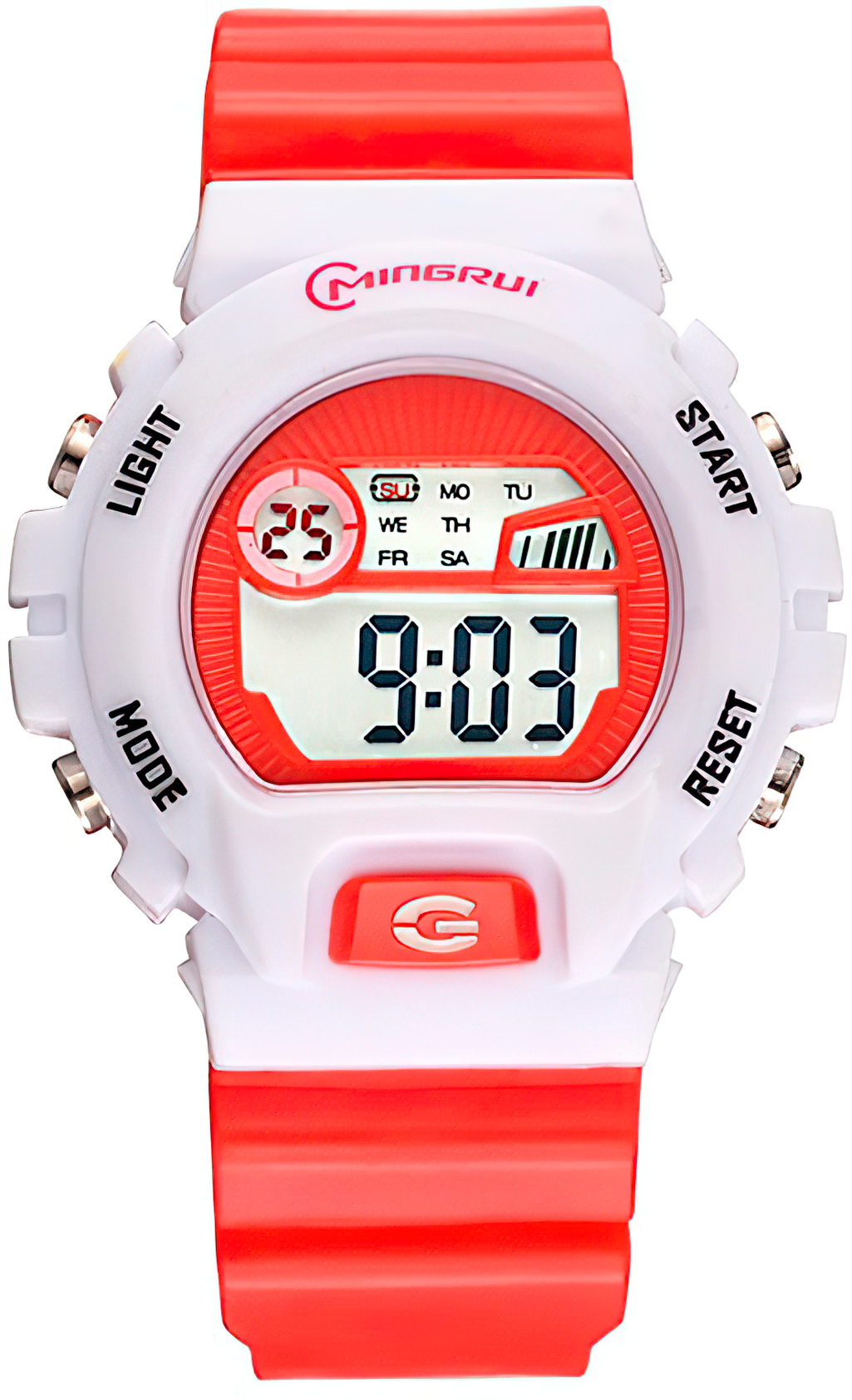 Reloj Impermeable Niño Niña Rojo