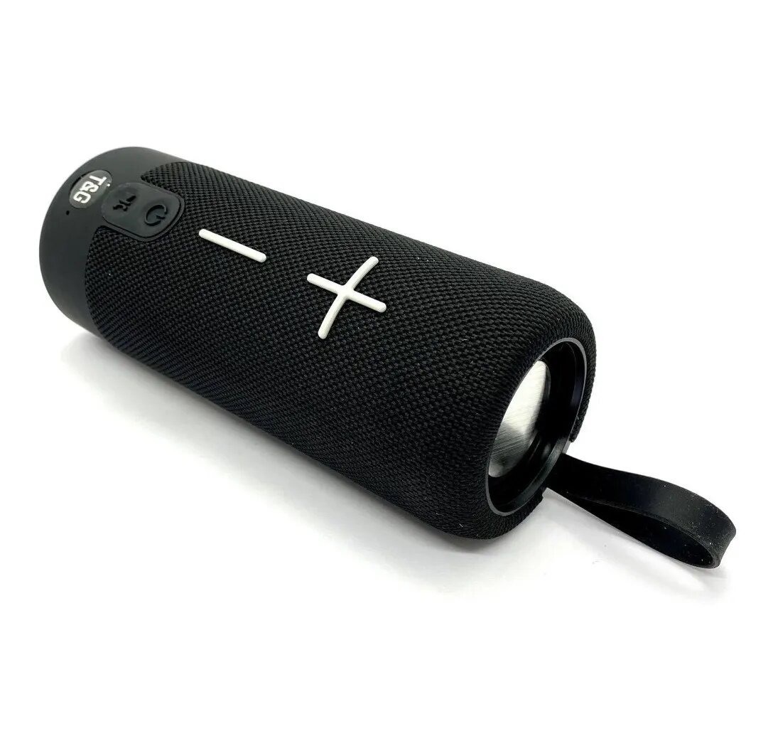 Parlante Cilindro Bluetooth Recargable T&g Tg-619  USB / RADIO FM / Bluetooth  A prueba de salpicaduras  