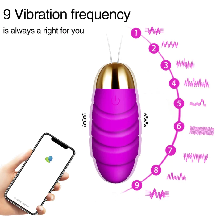 Huevo Vibrador Inalámbrico-Bluetooth Simpson