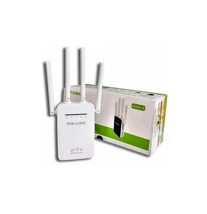 Repetidor de wifi 4 antenas Pix - Link lv-wr09