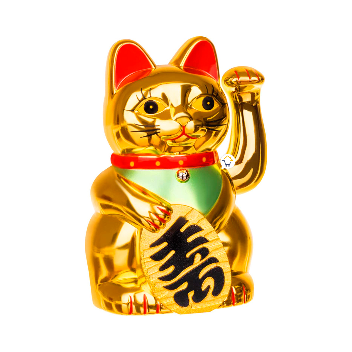 Gato de la Suerte Figura Decorativa Móvil Maneki Neko 0256A