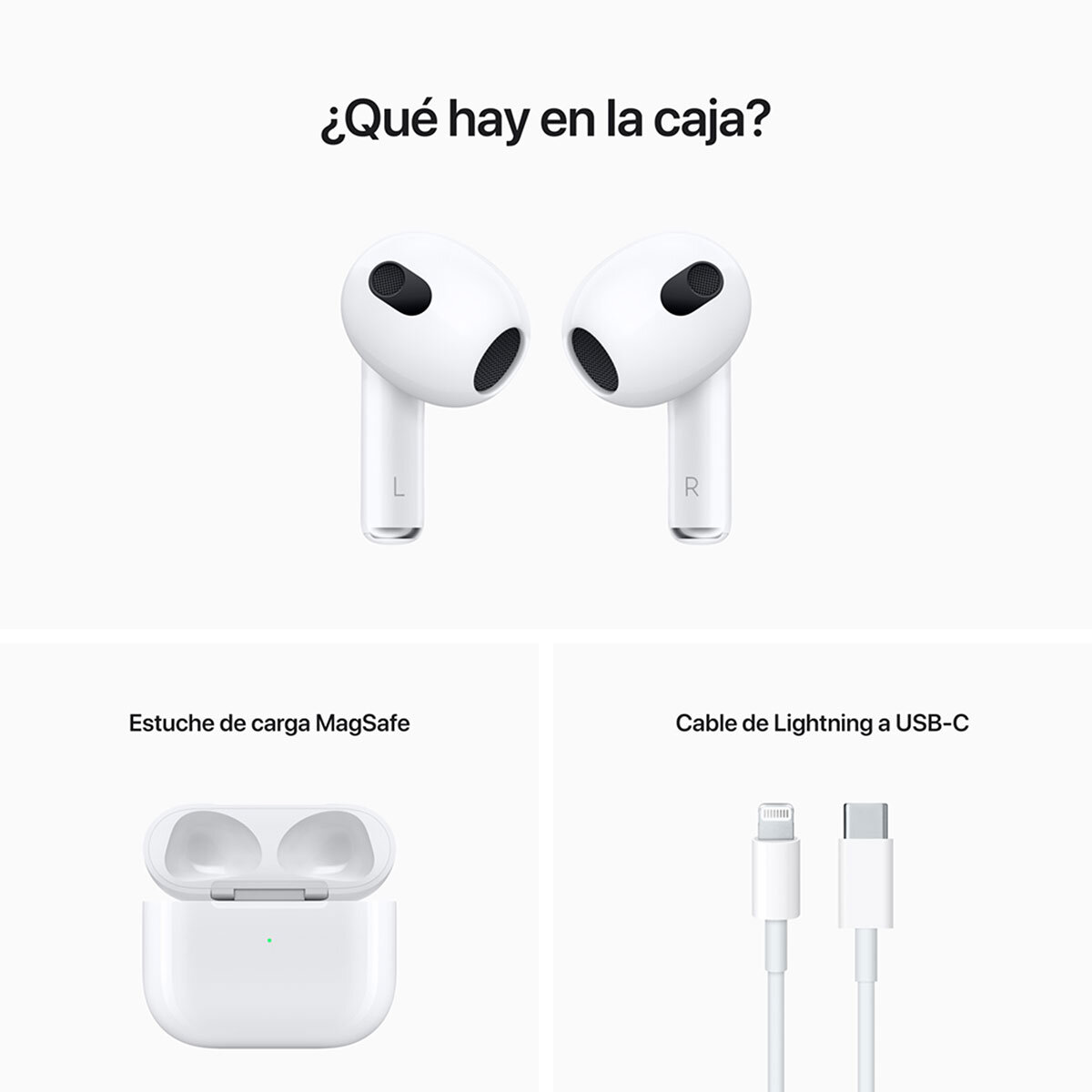 AirPods 3 Generacion 2023 1-1 para Iphone Y Android AAA