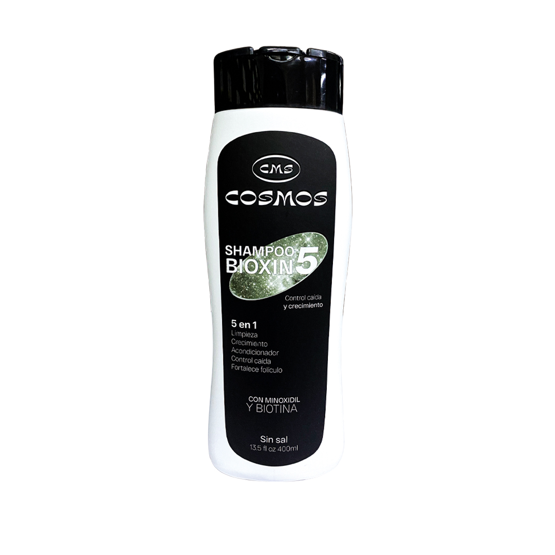 Shampoo Anticaida Con Minoxidil Masculino CMS Cosmos Bioxin 5