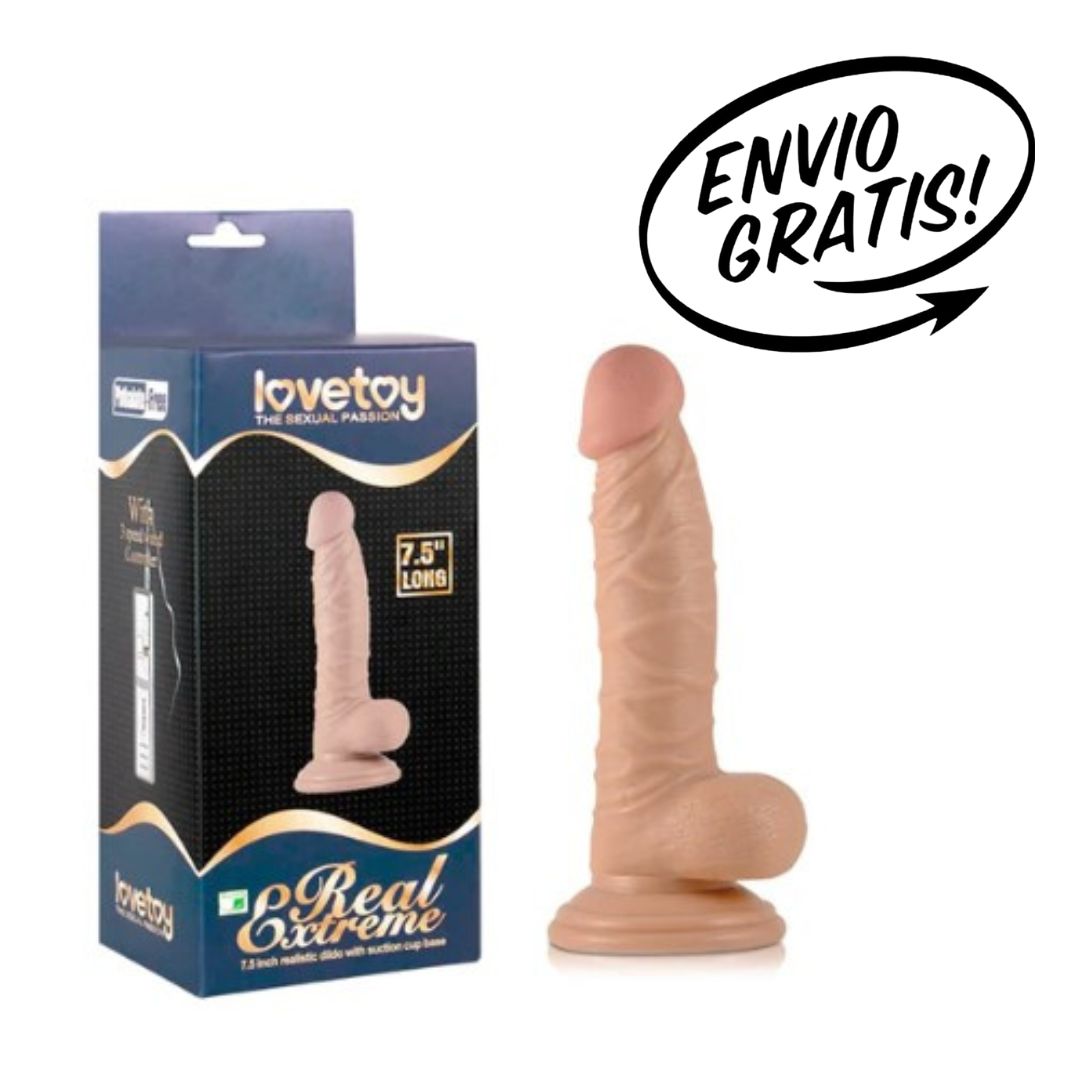 Dildo Real Extreme de 19 cm Lovetoy