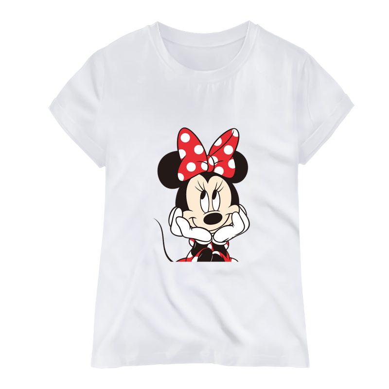 Camiseta Minnie Pensando Blanca - T-shirt