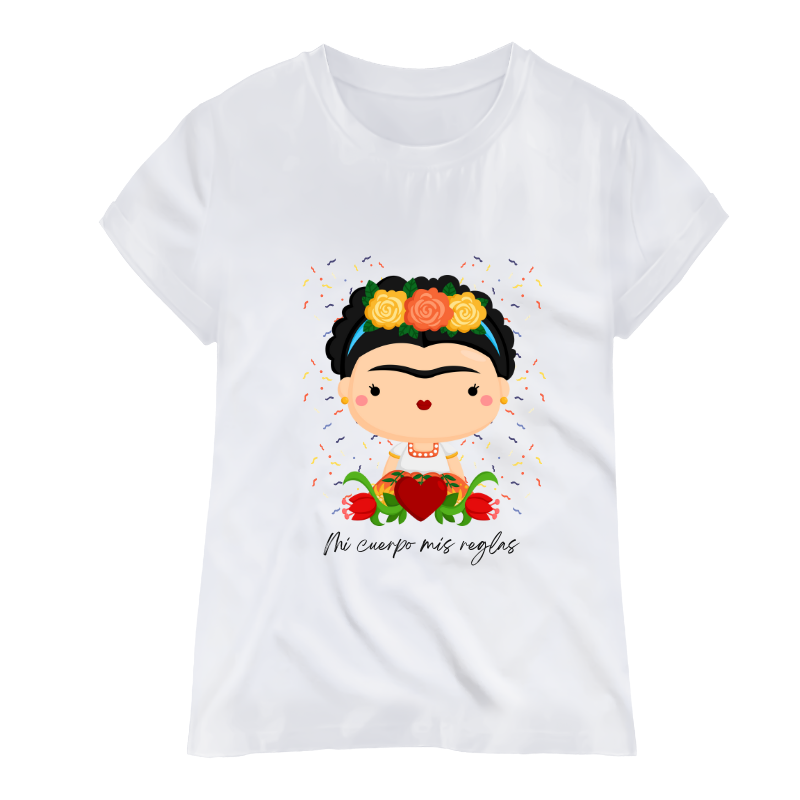 Camiseta Frida Blanca - T-shirt