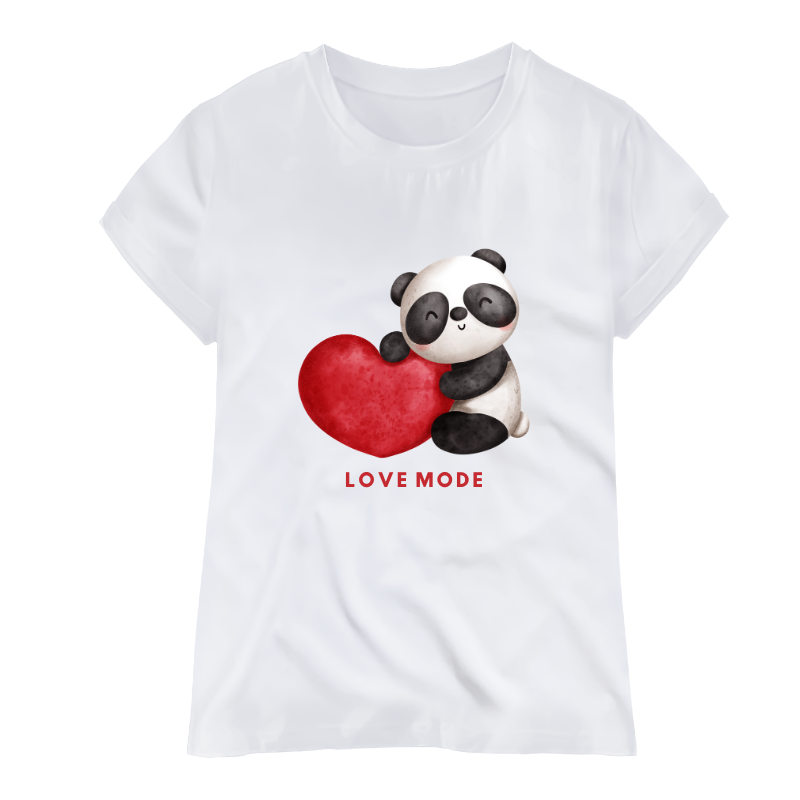 Camiseta Panda Blanca - T-shirt