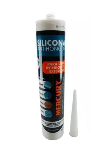 Silicona Anti Hongos Transparente X 280ml