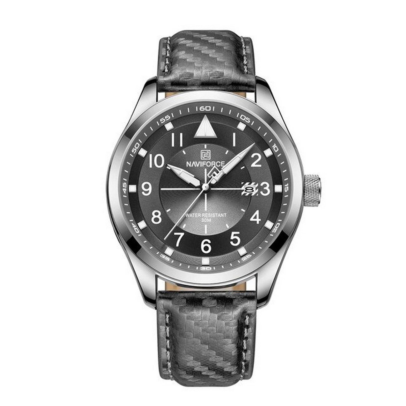 Reloj Naviforce Original Nf 8022 Cuero + Estuche