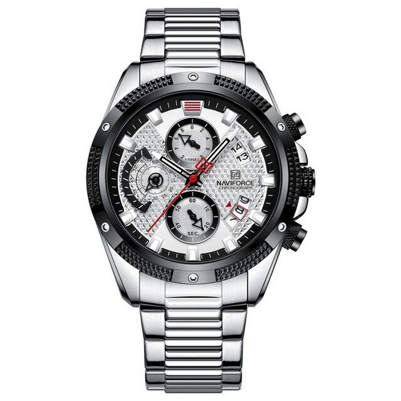 Reloj Naviforce Original Nf 8021 Cronografo + Estuche