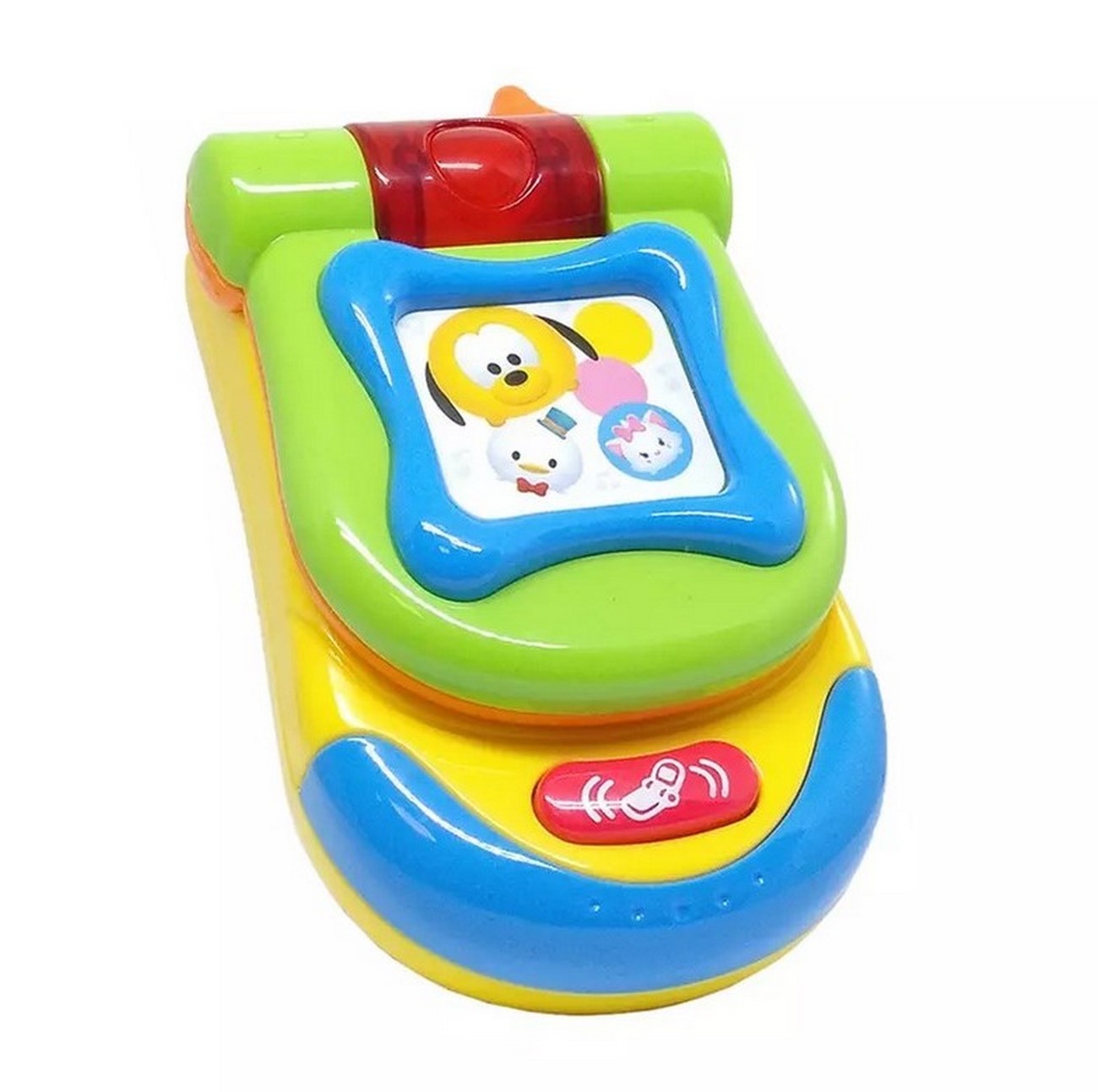 Teléfono Celular Pato Juguete Luces Bebe Niños + Baterias