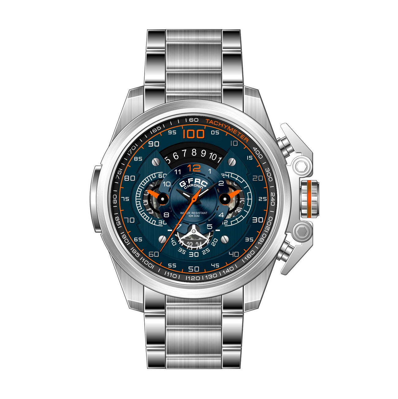 Reloj G-force Original H3633g Cronografo Casual + Estuche