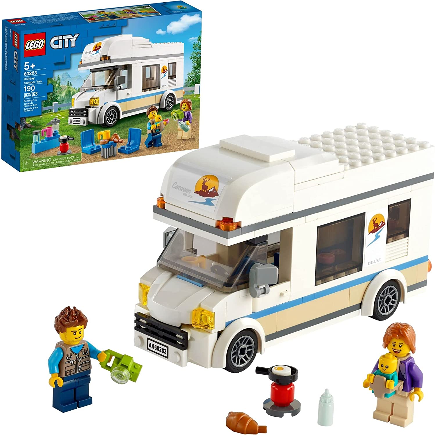 Lego City 60283 Casa Rodante De Vacaciones 