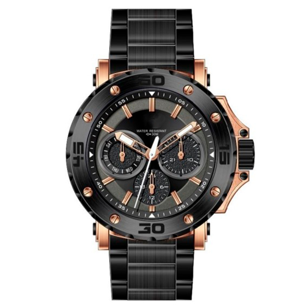 Reloj G-force Original H3909l Cronografo + Estuche