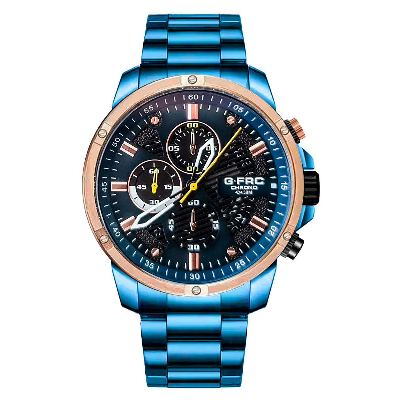 Reloj G-force Original H3678g Cronografo + Estuche