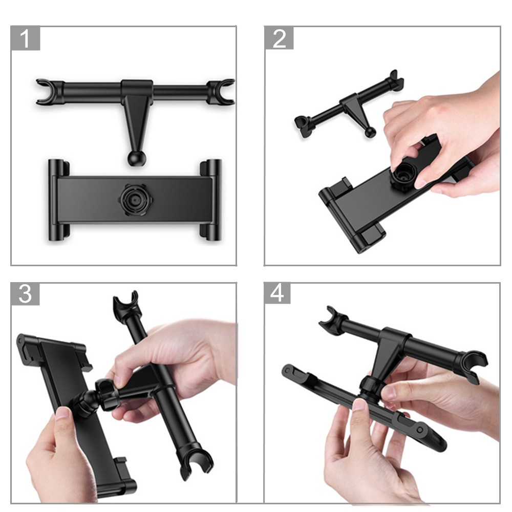 Soporte Para Tableta Y Teléfono De Asiento Trasero De Carro 