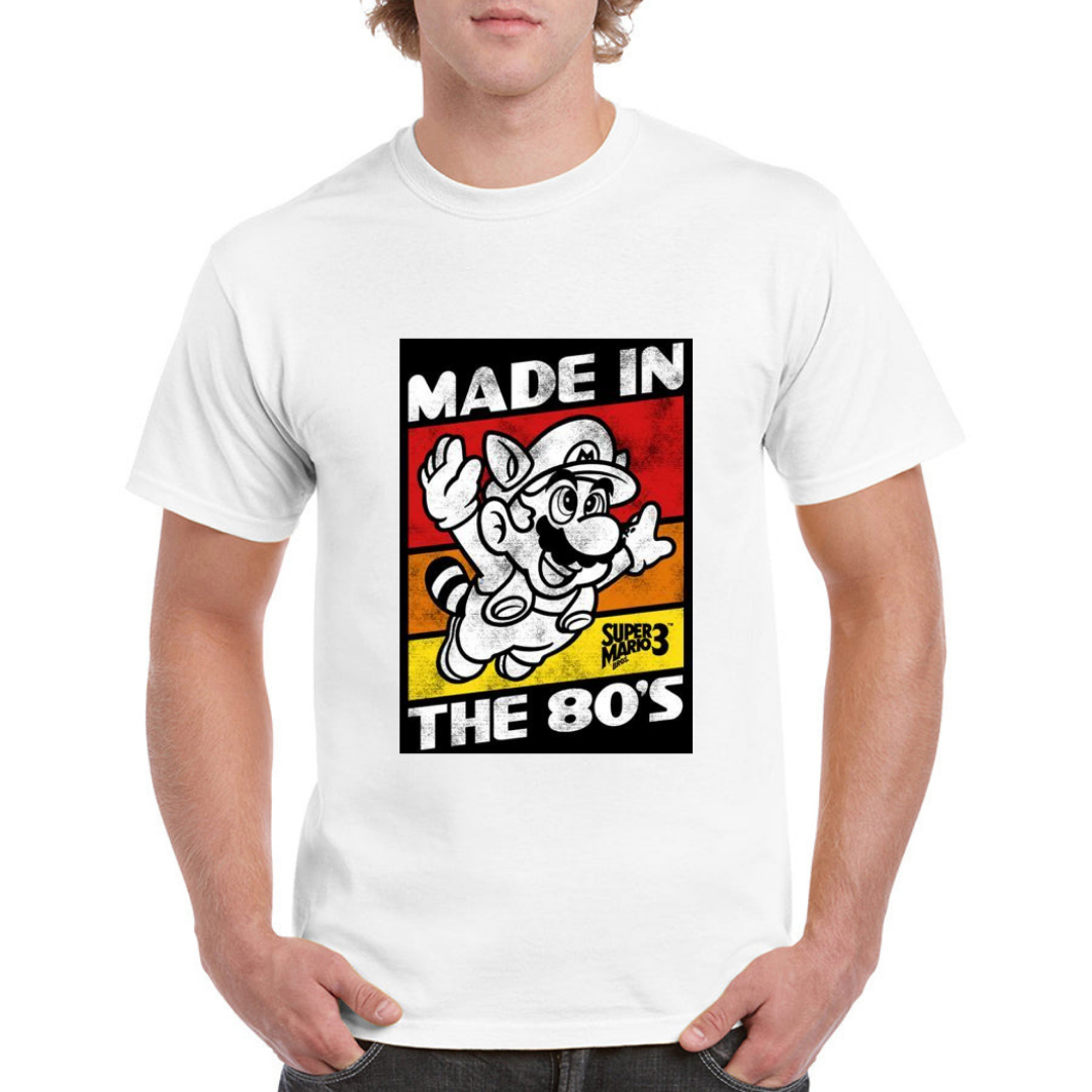 Camiseta Hombre Mario 80