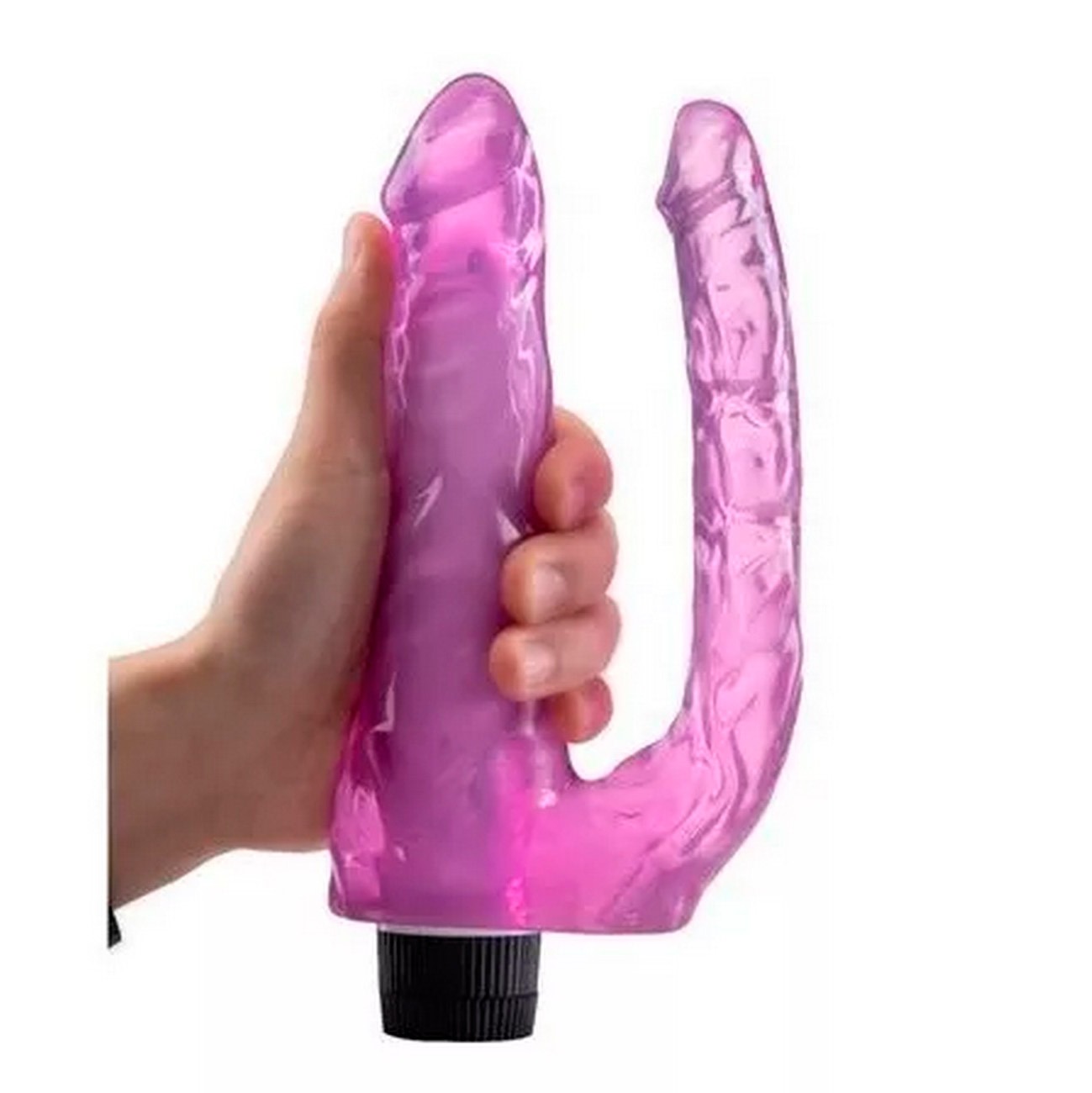 Vibrador Consolador Pene Doble Estimulaciòn+bateria 26495-50