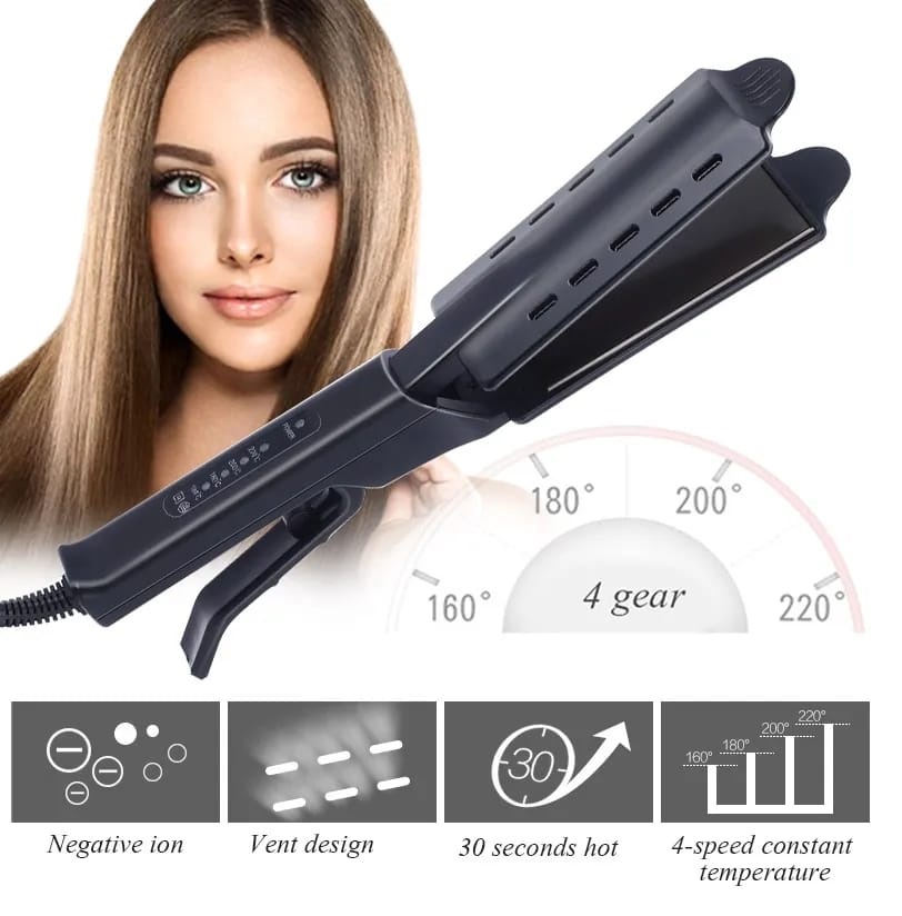 Plancha De Cabello Con Vapor Profesional