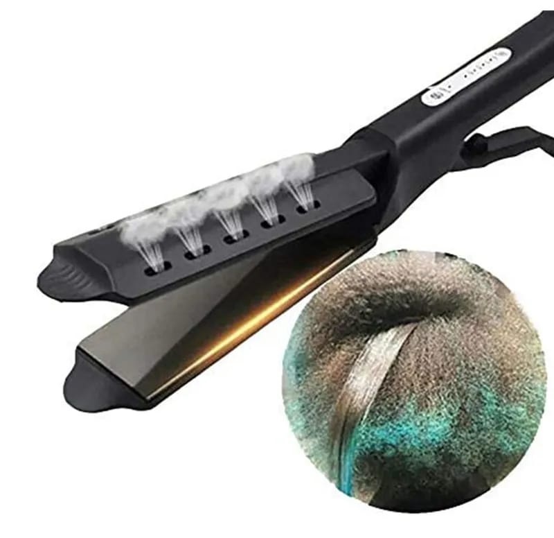 Plancha De Cabello Con Vapor Profesional