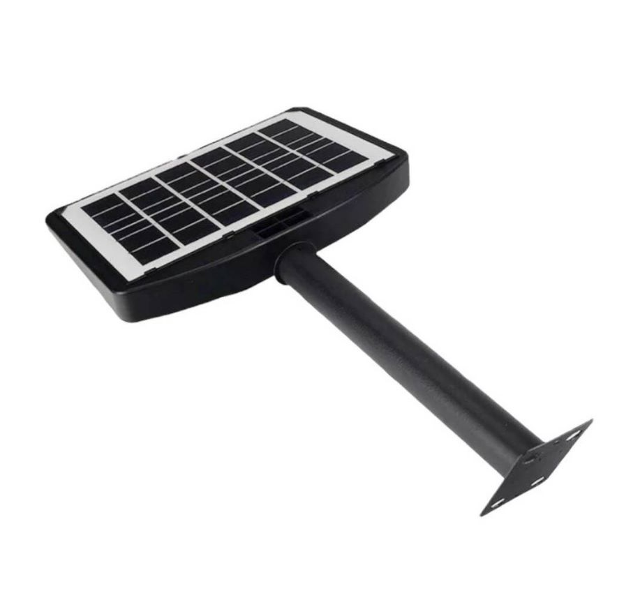 Lampara Reflector Doble Con Panel Solar 300w