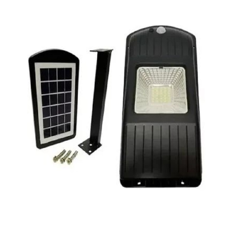 Lampara Solar Exteriores 30W Luz LED Sensor Movimiento