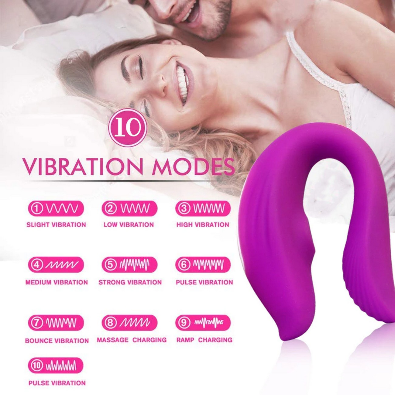 Succionador Clitoris Vibrador Punto G Recargable 26495-62