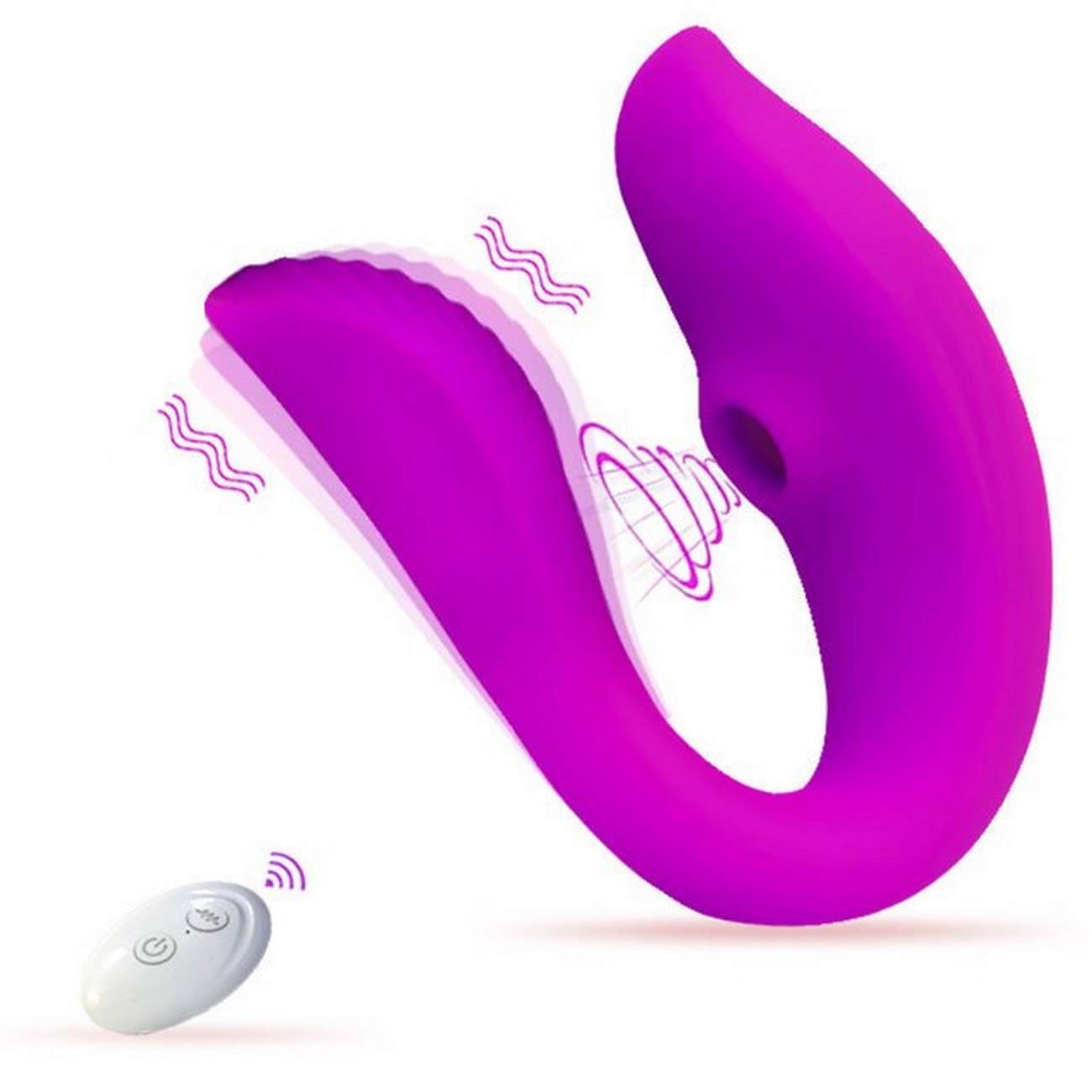 Succionador Clitoris Vibrador Punto G Recargable 26495-62