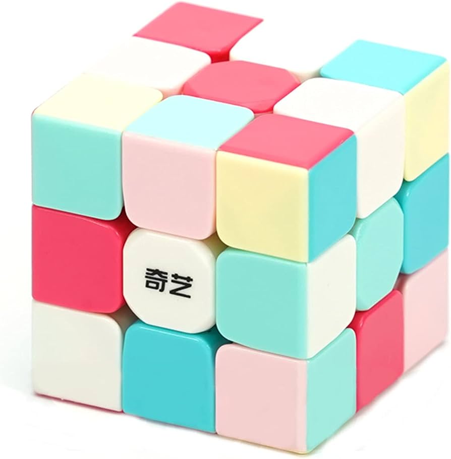 Cubo Rubik 3x3 Qiyi Tono Pastel