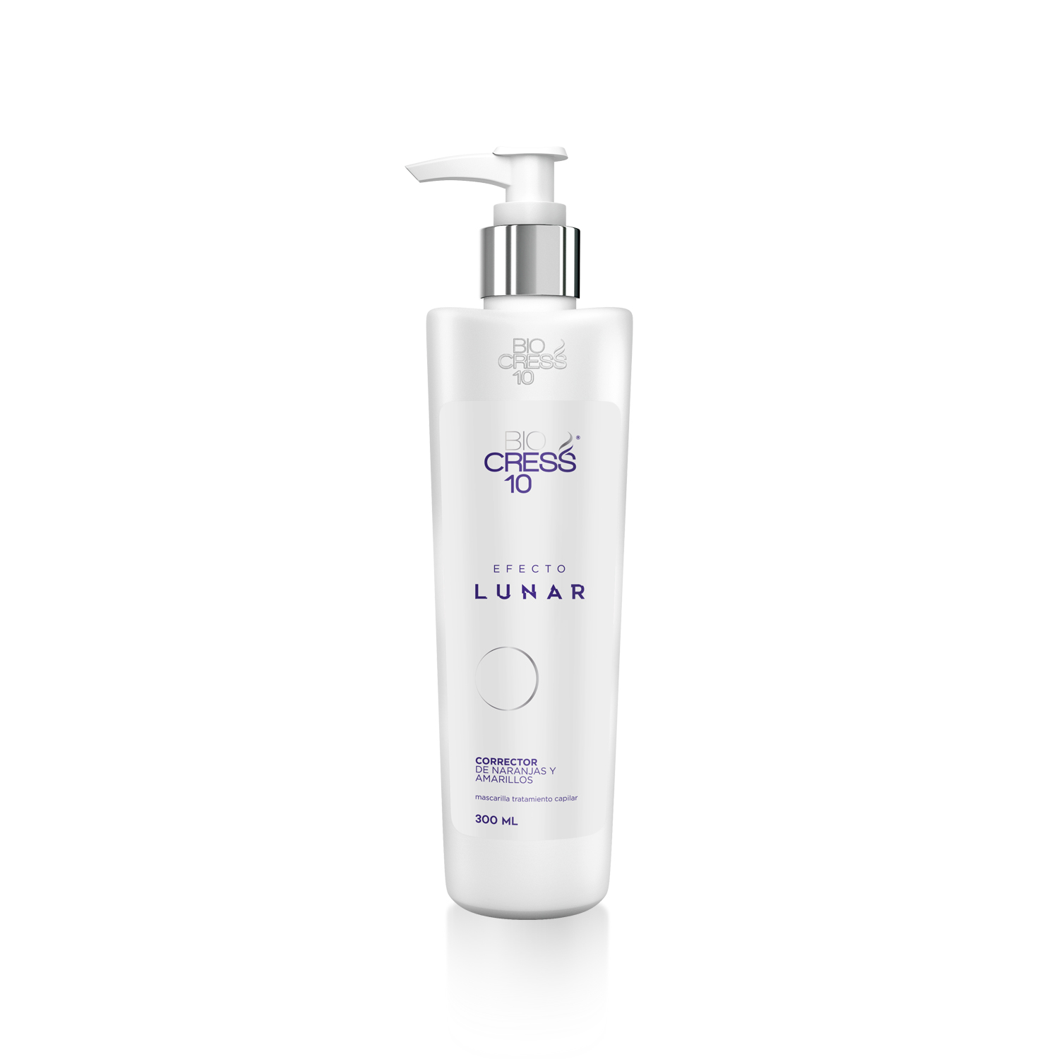 Kit Biocress 10 Shampoo Silver Efecto Lunar + Tono a Tono Efecto Lunar + Tratamiento Hyaluronic 