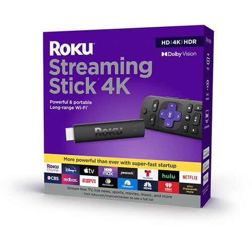 Roku Streaming Stick 4K Original Con Control De Voz